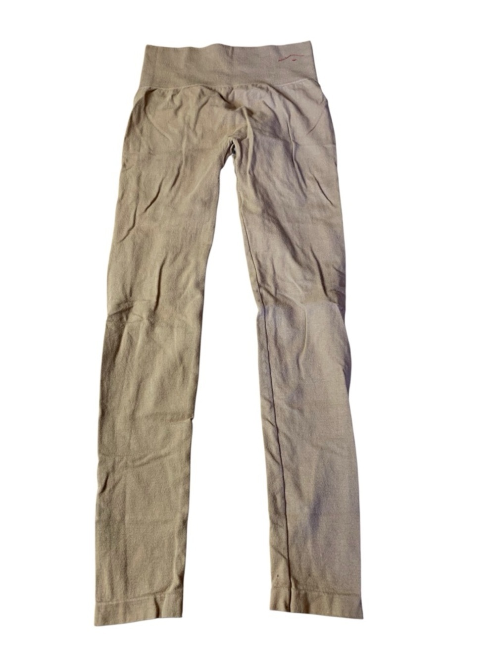 Tan Seamless High-Waisted Performance Leggings - SM/PM